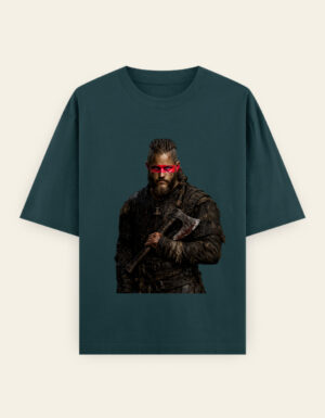 Vikings Ragnar Unisex Oversized Classic T-Shirt